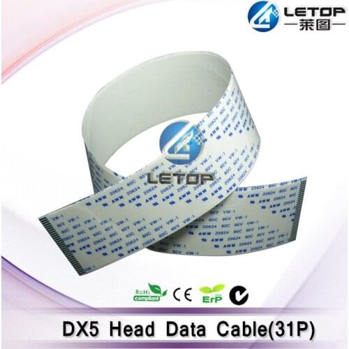 LETOP 31P DX5 Head Data Cable For Ep Allwin Human Aifa X-Roland Zhongye Twinjet Infinity Dx5 Printhead Cable
