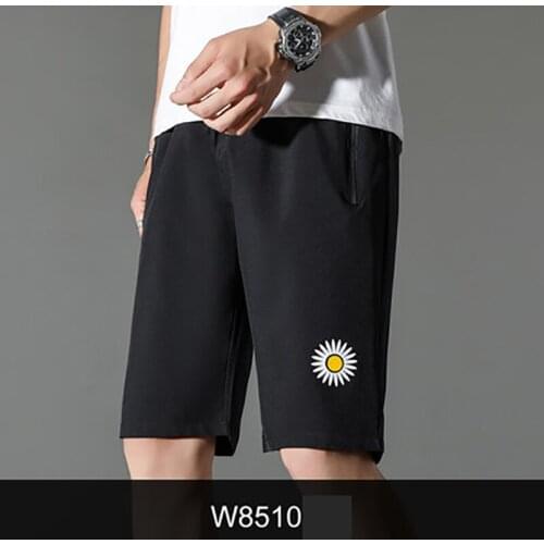 5pcs Free Shipping Hot Selling W8510 Men Shorts 12 Designs Choice Men Casual Shorts Beach Shorts On Line TOP Waist Band Loose