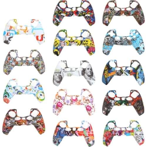 Soft Silicone Anti Slip Case Cover for PS5 Controller Gamepad Control Skin Guard Protection Game Accessories X6HB
