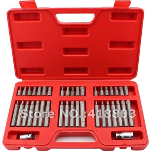 40pcs/Set Torx Inner Hexagonal Star Batch Wrenches Set Bits Multifunctional Combination Tools Sets Car Household Hand Tool Kit