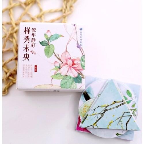 40PCS Cute Cartoon Jin Xiu Wei Yang Box Mini Paper Stickers Decoration DIY Diary Scrapbooking Sticker Stationery For Kids Gift