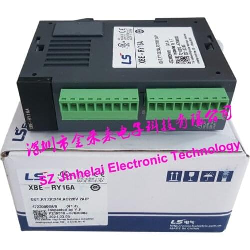 100% New and original XBE-RY16A LS(LG) PLC 16 point Relay output