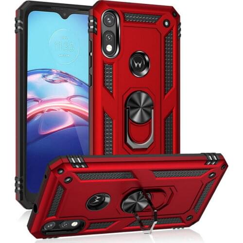 Luxury Armor Shockproof Case For Motorola G8 Power Lite G Stylus E7 E 2020 Hybrid Cover For MOTO One Hyper Funsion Metal Ring
