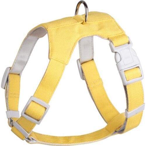 Pet Light Vest-style Breathable L-shaped Dog Harness Vest Adjustable Breathable Mesh For Small Medium Dog