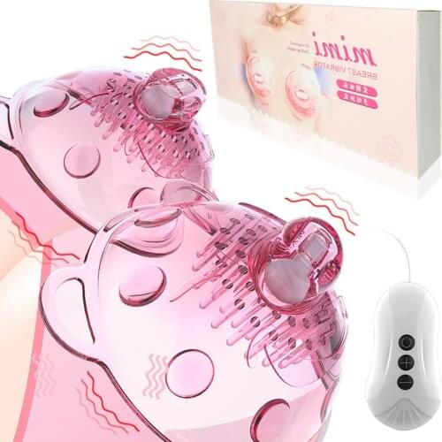 Nipple Stimulation Sucker Licking Vibrator Breast Enlargement Masturbator Nipple Vibrator Chest Massage Sex Toys for Women