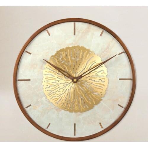 Gold Luxury Creative Nordic Hanging Clocks Living Room Digital Wall Clock Modern Minimalist Clock Fashion Personality 60zb0965