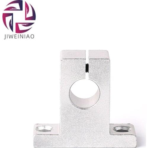 2pcs/lot Hot Linear Rail Shaft Support SK8 SK10 SK12 Aluminum Block For XYZ Table CNC 8mm 3D Printers Parts Sliding Part