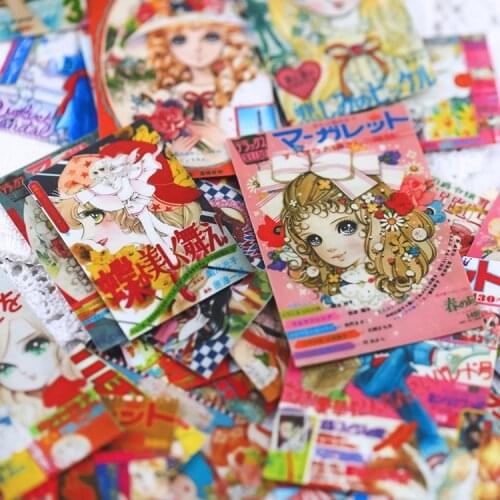 43pcs Anime girl stickers/Scrapbooking Stickers /Decorative Sticker /DIY Craft Photo Albums