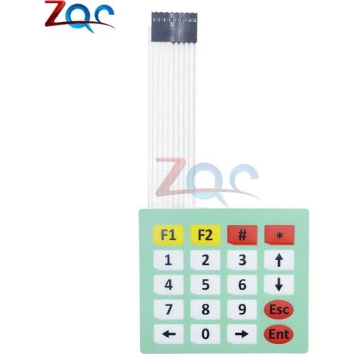 4x5 Matrix Array 20 Key Membrane Switch Keypad Keyboard Control Panel Microprocessor Keyboard Controller for Arduino 5*4