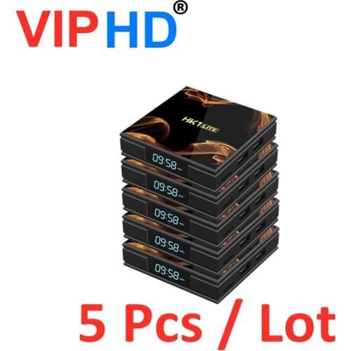 5 Pcs Cheaper Android Tv Box HK1 Lite Fast Shipping RK3228A 16GB WiFi 3D HK1Lite Set Top Box Lot Smart Media Player