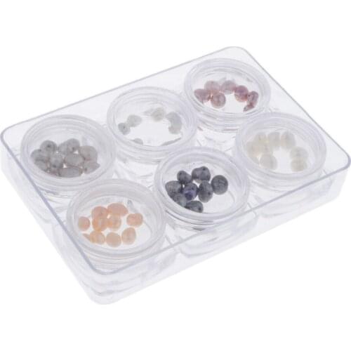 6Color Pearl Jewelry Making Loose Bead For DIY Necklace Bracelet Earring