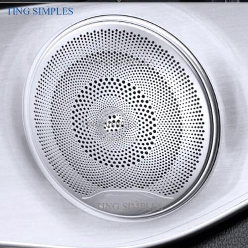 Airspeed for Mercedes Benz W205 W213 GlC AMG Accessories for Mercedes GLC Benz W205 W213 Interior Trim Door Audio Speaker Cover