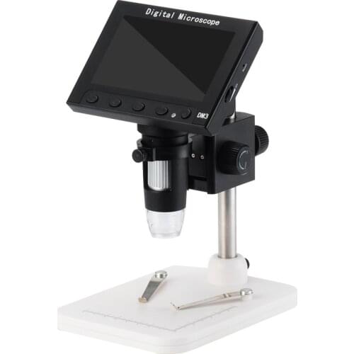 5MP 1080P 4.3 Inch LCD Display Digital Microscope Video Magnifying Camera Handheld Endoscope