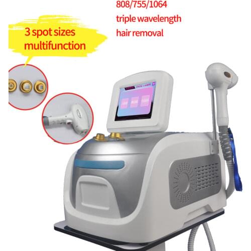 Diode Laser Machine 1200W Soprano Alma Soprano ICE Platinum Xl 1064Nm 755Nm 808Nm Diode Laser Hair Removal