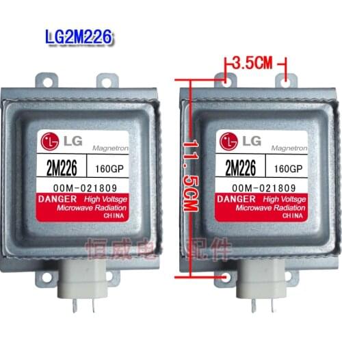 2M226 Microwave Oven Magnetron Replacement Parts LG 2M226 Original Refurbished Magnetron