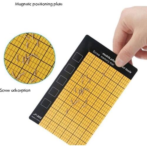Magnetic Project Mat Magnetic Work Repair Surface Small Parts Work Mat Preventing The Small Screws from Getting Lost 90x145mm