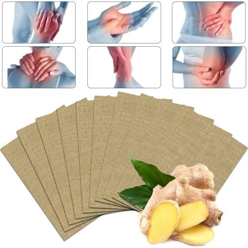 Medical Plasters Patch Herbal Cream Healing ginger patchBack Pain Joint Pain Back Pain Soothing Ginger Plaster Patch Set