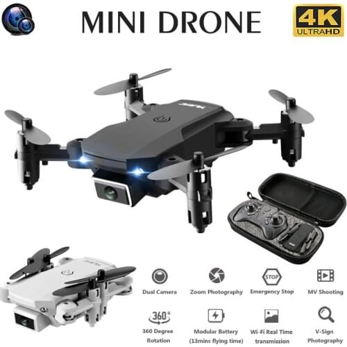 S66 Mini RC Drone 4K HD Camera Professional Aerial Photography Helicopter Gravity Induction Folding Quadcopter Toy Gifts