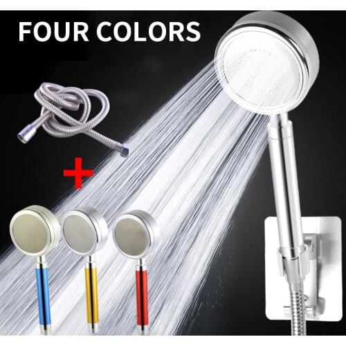High Pressure Shower Head Water Saving Bath Holding Space Aluminum Fitting For Bathroom Hardware Equipment Handshower Accessorie