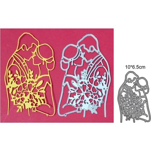 Craft dies metal cutting dies cut die weding couple Scrapbooking dies card paper craft knife mould blade punch stencils dies