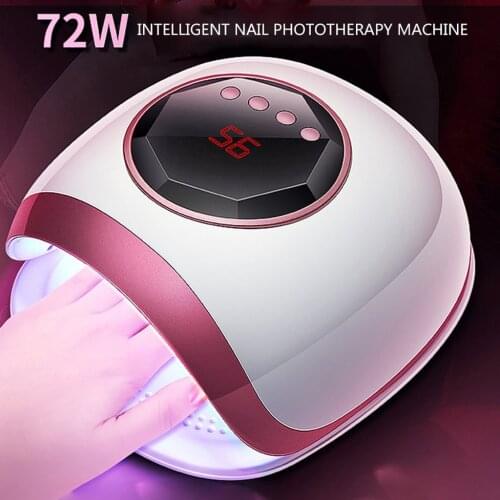 Professional LED UV Nail Dryer Gel Polish Nail Lamp Salon Curing Manicure Machine 48w lampada led unghie Nail Dryers lampada uv