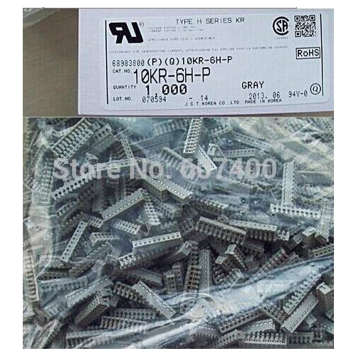 10KR-6H-P CONN SOCKET 10POS 2MM IDC Connectors terminals housings 100% new and Original parts