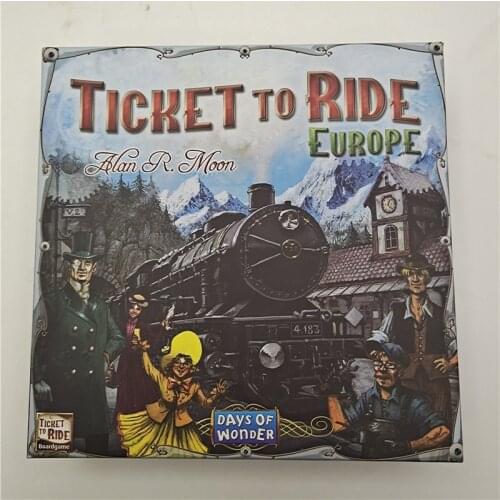 Ticket To Ride Board Game Hobby Collectibles TTR Board Game for Kids and Adults Cards