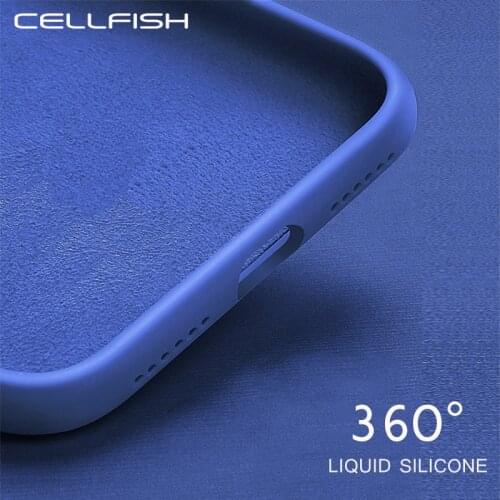 Original Style Liquid silicone Phone Case for iPhone 11 Pro Xs Max XR 6s 7 8 Plus Coque 7Plus Iphone7 iPhoneX iPhone11 Cover