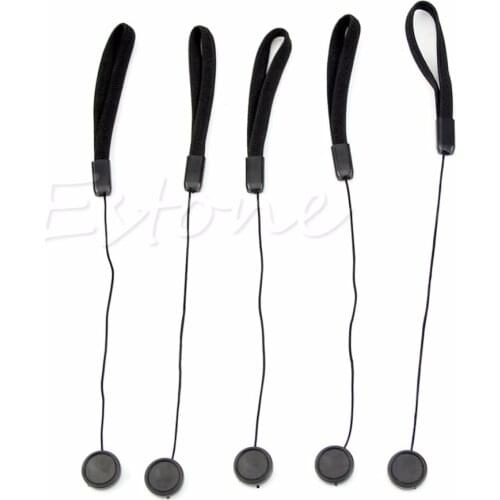 1 pc Lens Cover Cap Keeper Holder Rope For DSLR SLR Camera for Nikon for Sony Fuji - L060 New hot