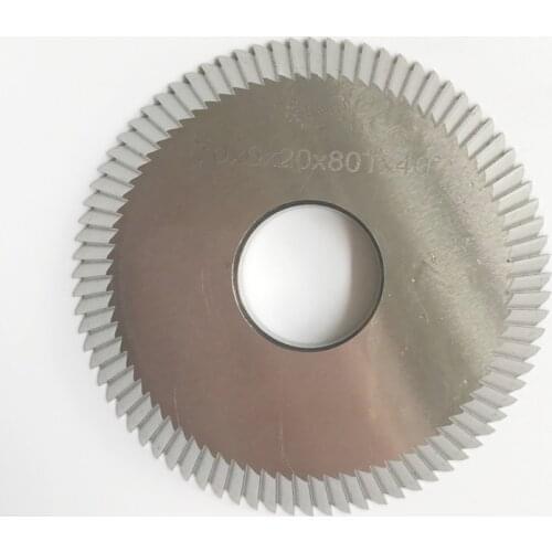 HSS milling cutter with flat GL 333A 811 888 angle key cutter 70x6x20 for GLADAID key cutting machines[one piece]