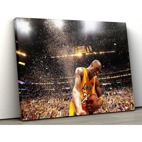 HD Boy Men Female Mans Room Decor Street Wall Art Print Picture Sportman Basketball Player Canvas Painting For Fans Home Decor