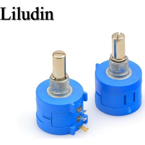 3590S Multiturn Potentiometer 500 1K 2K 5K 10K 20K 50K 100K ohm Potentiometer Adjustable Resistor 3590 102 202 502 103