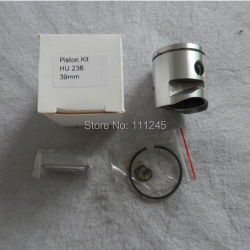 PISTON KIT 39MM FOR HUS. CHAINSAW 236 240 &MORE CHAIN SAW CYLINDER ASSEMBLY KOBLEN W/ RING WRIST PIN CLIP ASSY 545 08 18-94