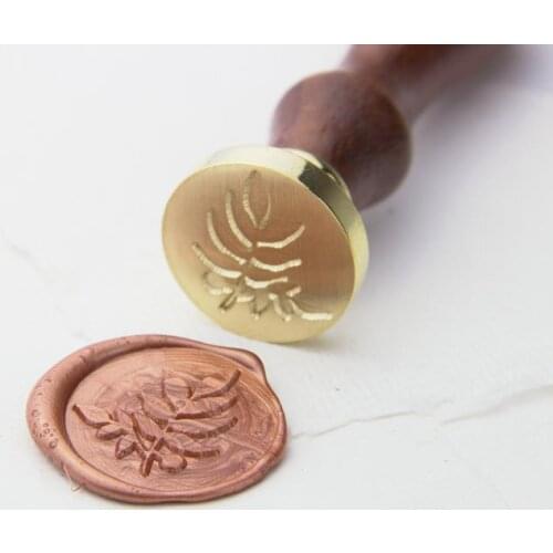Seal Stamp-"Leaves,"