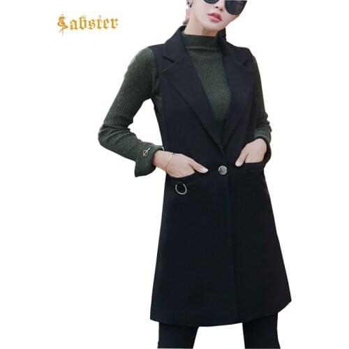 Женские длинные жилеты SABSTER China At AliExpress