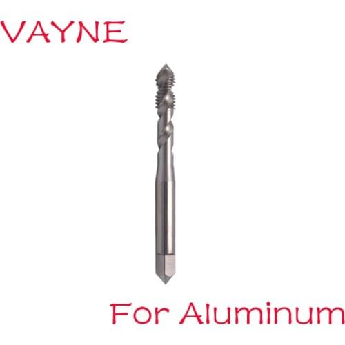 VAYNE HSSE Metric Spiral Fluted Tap M2 M2.5 M2.6 M3 M3.5 M4 M4.5 M5 M6 M7 M8 M10 M12 Machine Screw Thread Taps For Aluminum