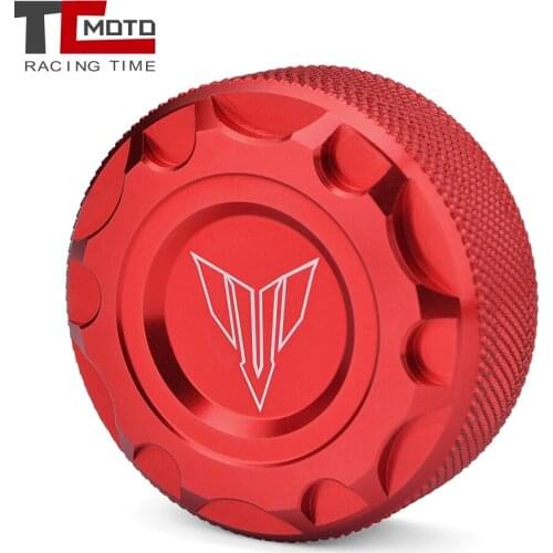 Motorcycle CNC Rear Brake Fluid Reservoir Cover Cap For Yamaha MT-09 mt09 fz09 MT-07 mt07 FZ07 MT-03 mt03 MT25 2015-2020 2018 19