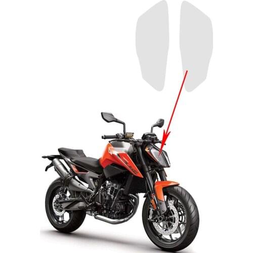Motorcycle Cluster Scratch Protection Film headlight Protector For KTM DUKE 390 790 2017 2018 accessories