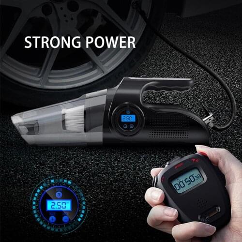 120W Car Vacuum Cleaner Portable Handheld USB Cordless Wet/Dry Use Rechargeable Home Car Vacuum Cleane