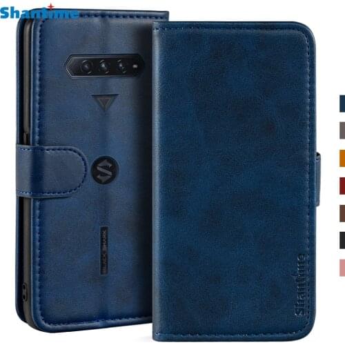 Case For Xiaomi Black Shark 4 Case Magnetic Wallet Leather Cover For Xiaomi Black Shark 4 Pro Stand Coque Phone Cases