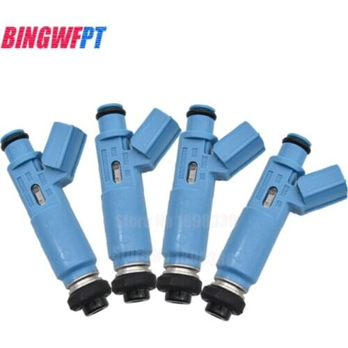 4PCS/LOT Top quality fuel Injectors nozzle for Camry Highlander 2.4 2AZFE 01-04 OEM 23250-28020 23209-28020