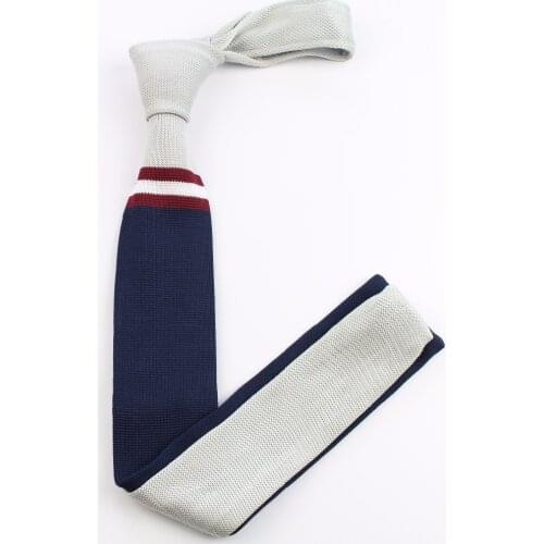 Mens Colourful Tie Knit Knitted Ties Embroidered Necktie Narrow Slim Skinny Woven Cravate Narrow Neckties