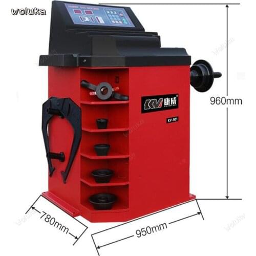 Computer automatic small and medium-sized car sedan dynamic balance machine tire balancer KV901 CD50 Q04