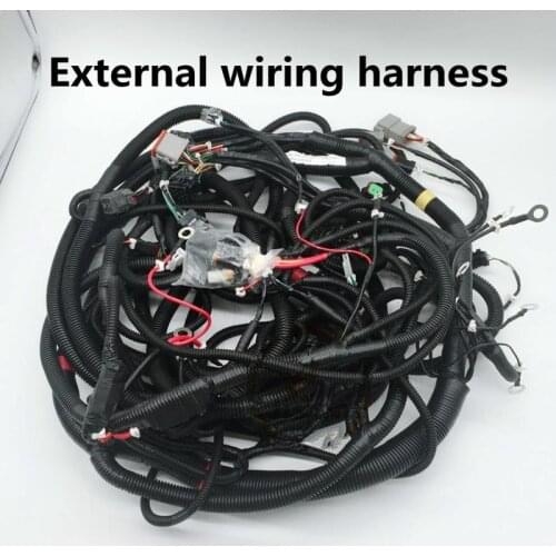 For PC 300-7 PC 360-7 outside wiring harness 207-06-71114 Original Imported products high-quality excavator accessories