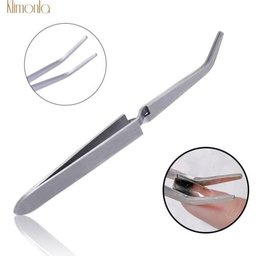 1pcs Nail Clips Extension Plier Stainless Steel Nail Shaped Tweezers Scissors Multi-function Manicure Care Nail Art Tools