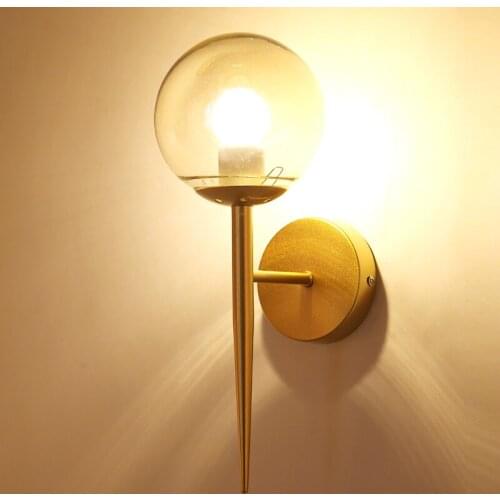 Modern led wall lamp gold living room hotel restaurant bedroom bedside light Nordic corridor aisle lamps vanity light CL5251033