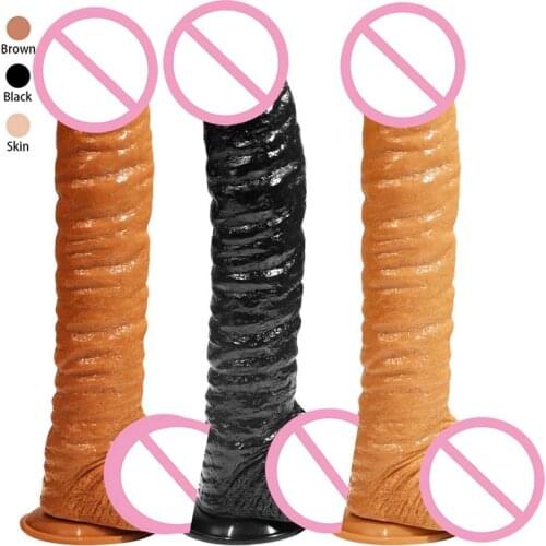 Thick Dildo For Women With Suction Cup Dildo Realistic Gode Lesbian Huge Dildo Anal Realistic Big Penis Adult Sex Toys For Woman