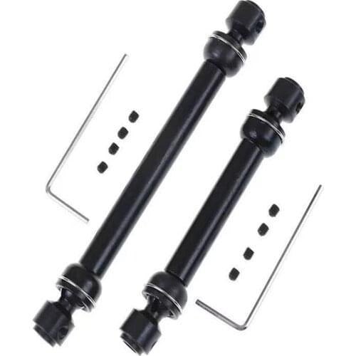 Metal 88-125mm 112-180mm Universal Drive CVD Shaft for 1/10 RC Crawler Truck TRX4 SCX10 D90 RC Cars Part Accessories