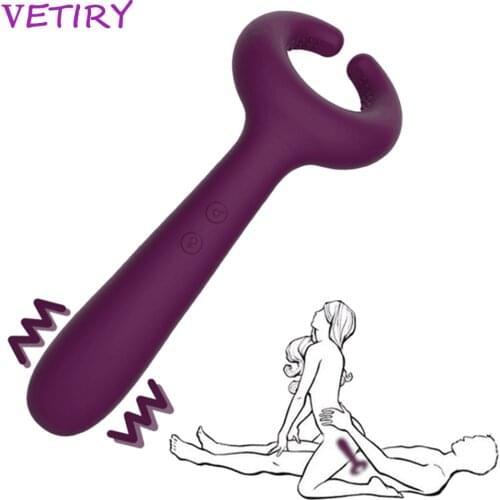 G-Spot Vibrator Dildo Vibrator Vibrating Anal Plug Delay Ejaculation Nipple Massager Men Erection Sex Toy Clitoris Stimulator