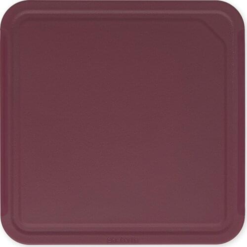 Brabantia Tasty+ Chopping Board, Aubergine Red,Medium